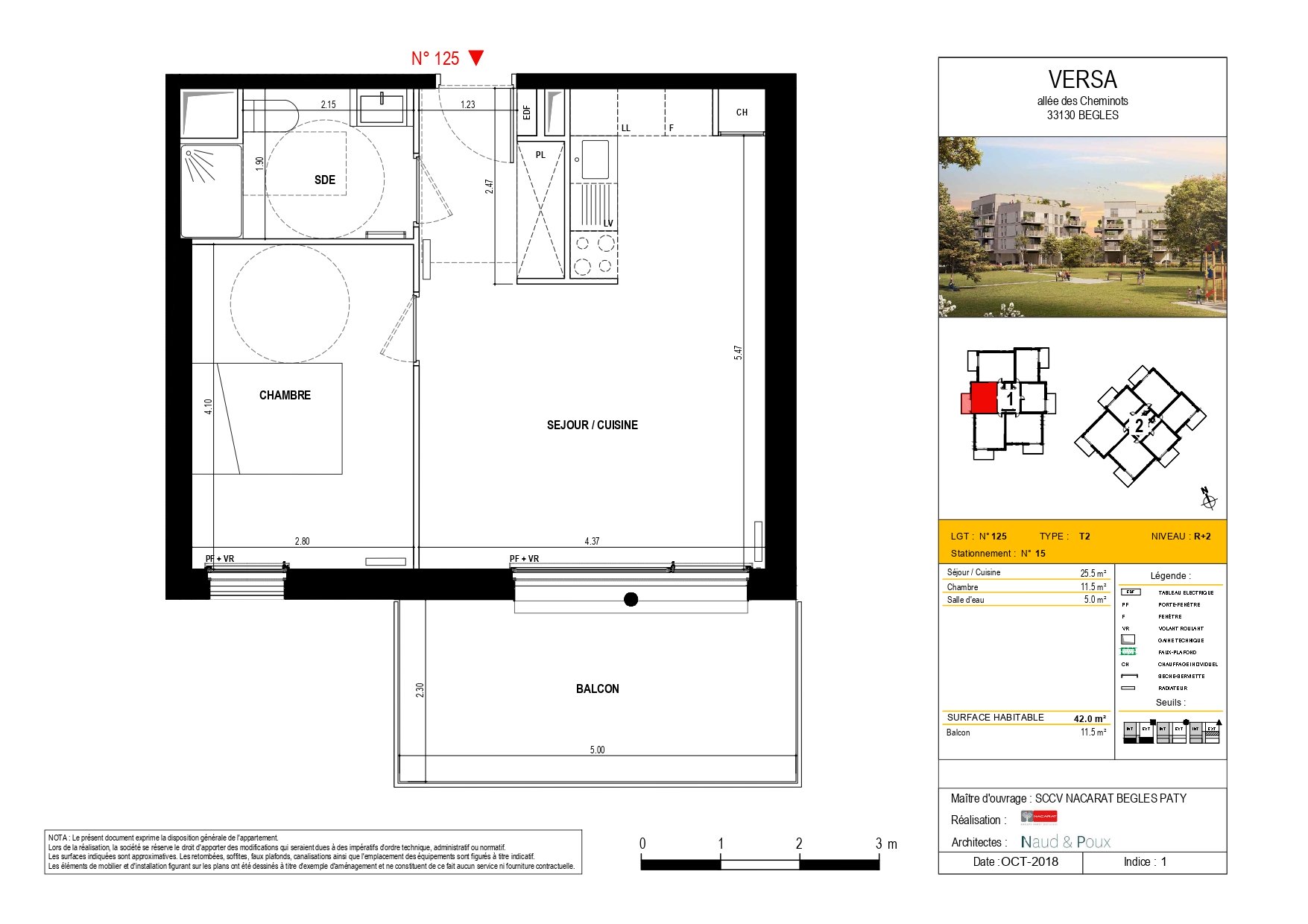 Photo 5 - Appartement T2 42m² à Bègles